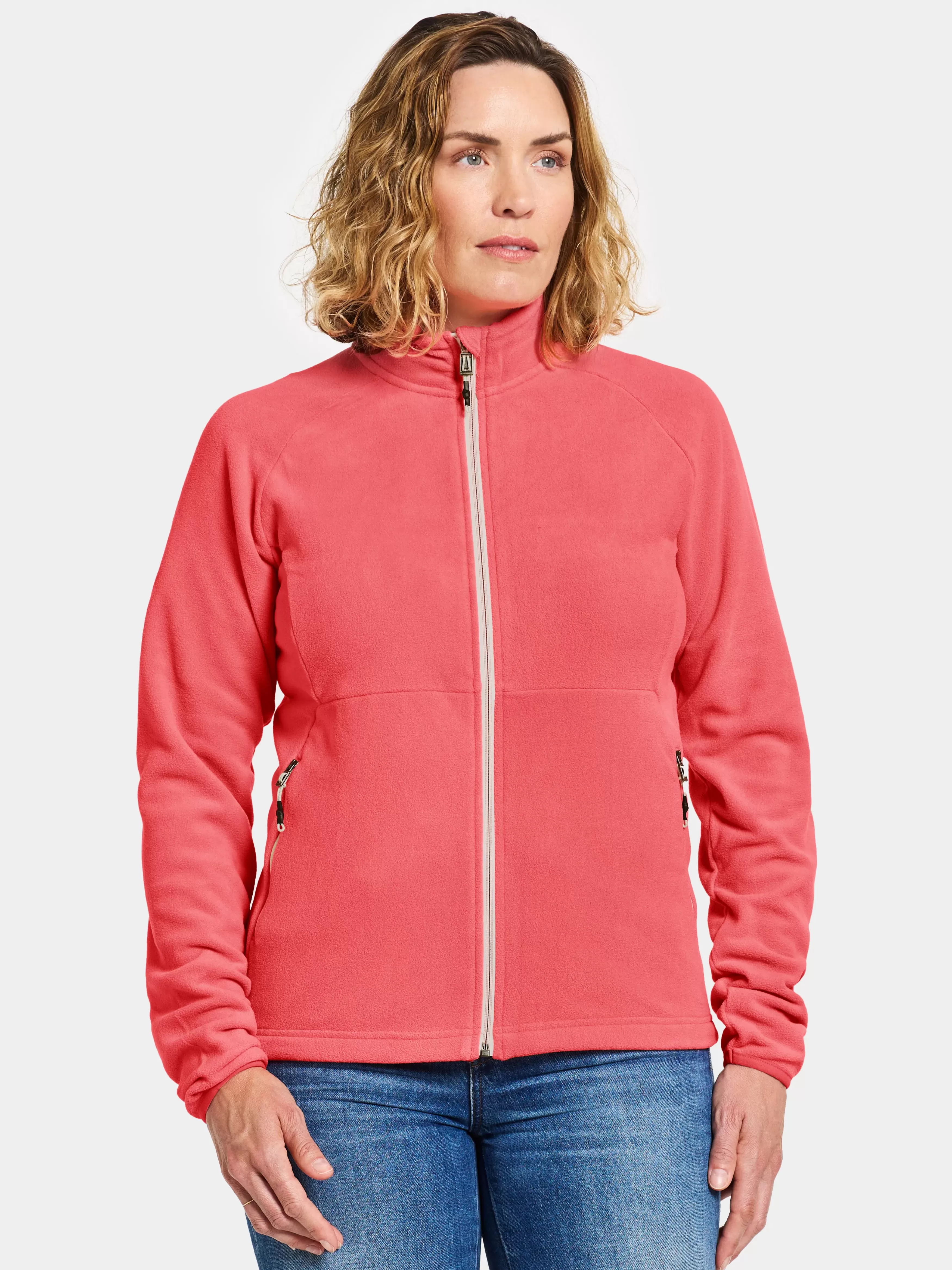 Fleece & Midlayers*Didriksons Monte Full-Zip Soft Rose