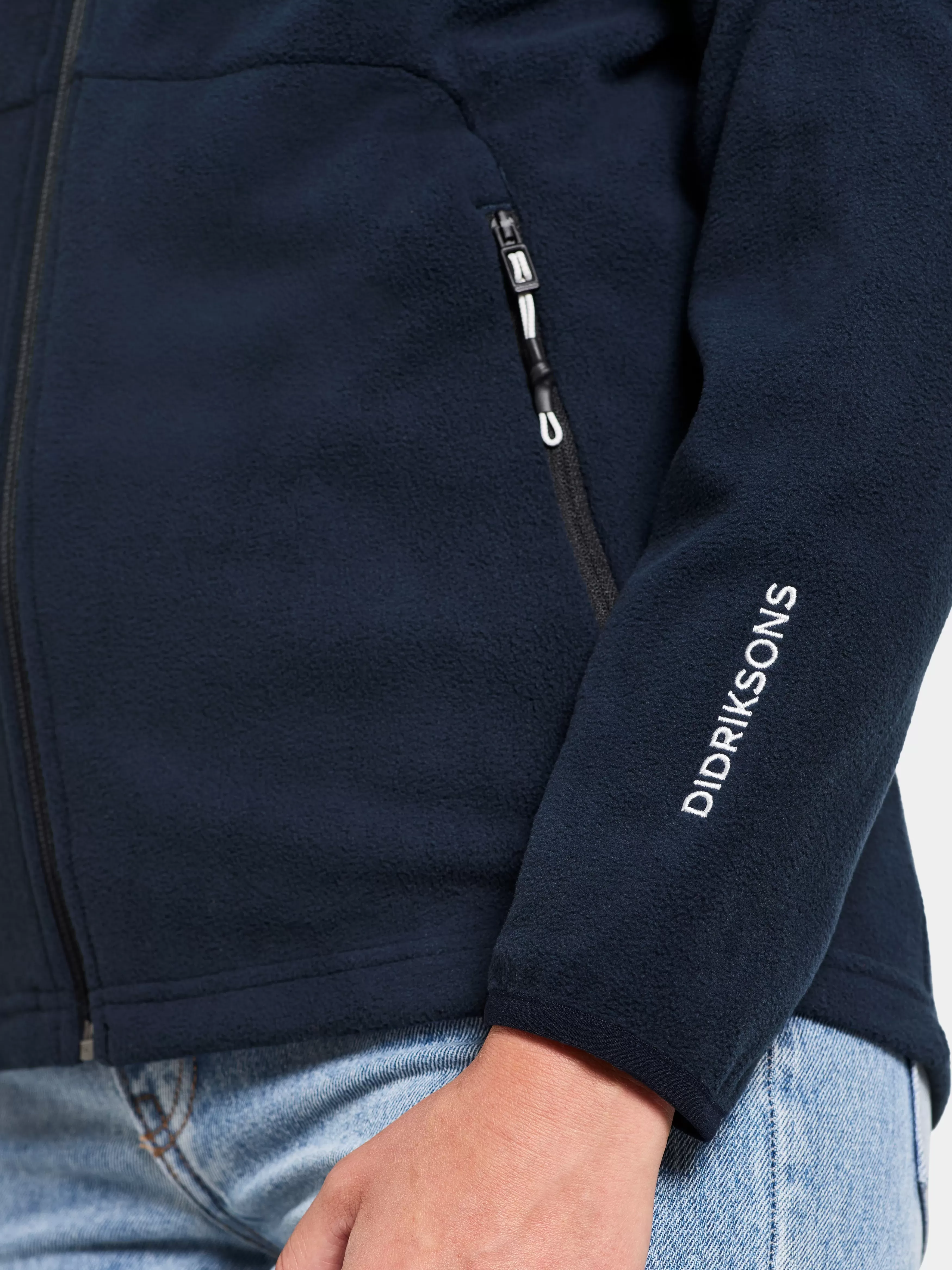 Fleece & Midlayers*Didriksons Monte Full-Zip Dark Night Blue