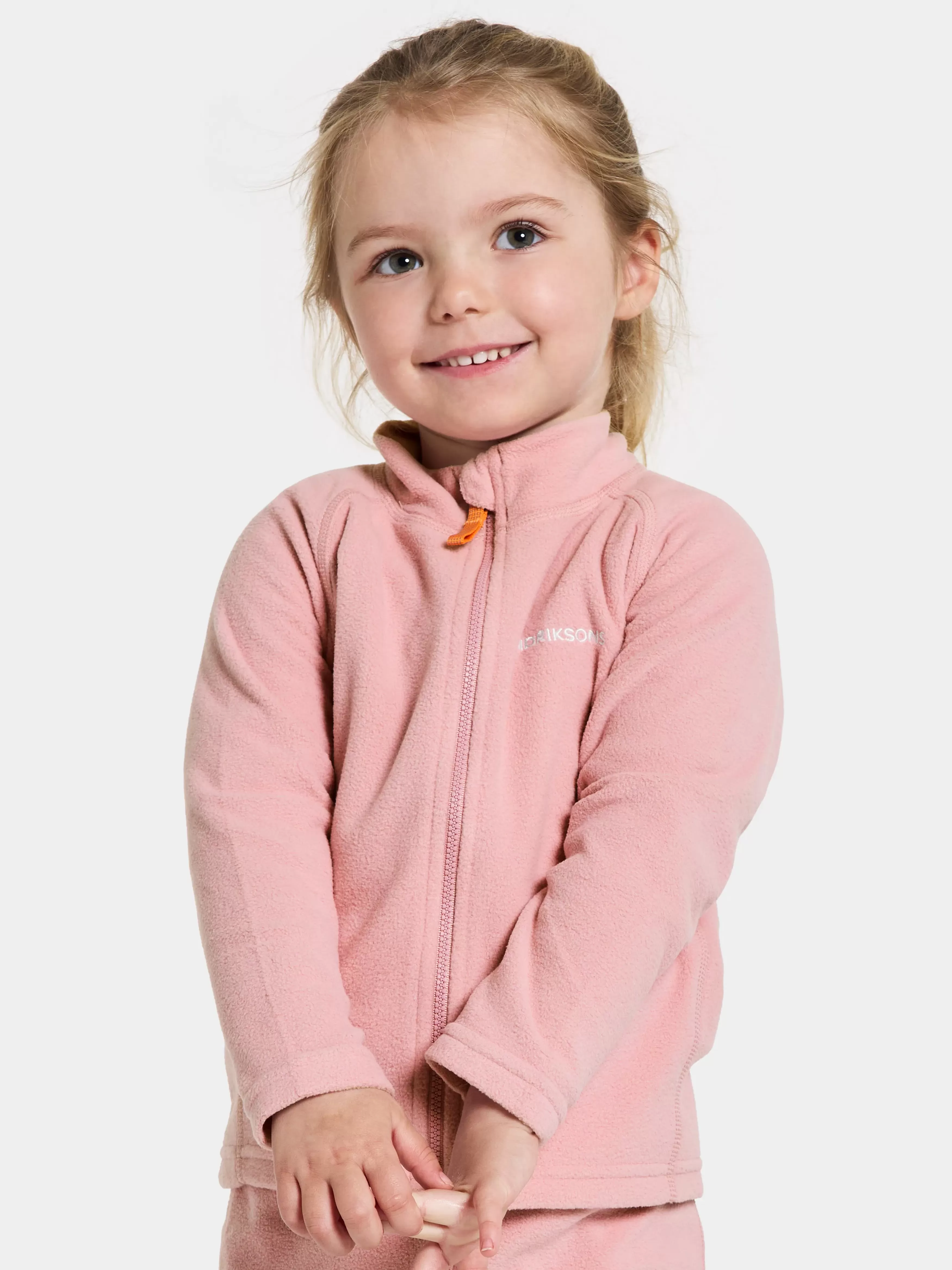 Fleece Jackets & Jumpers*Didriksons Monte Kids' Full-Zip Soft Pink