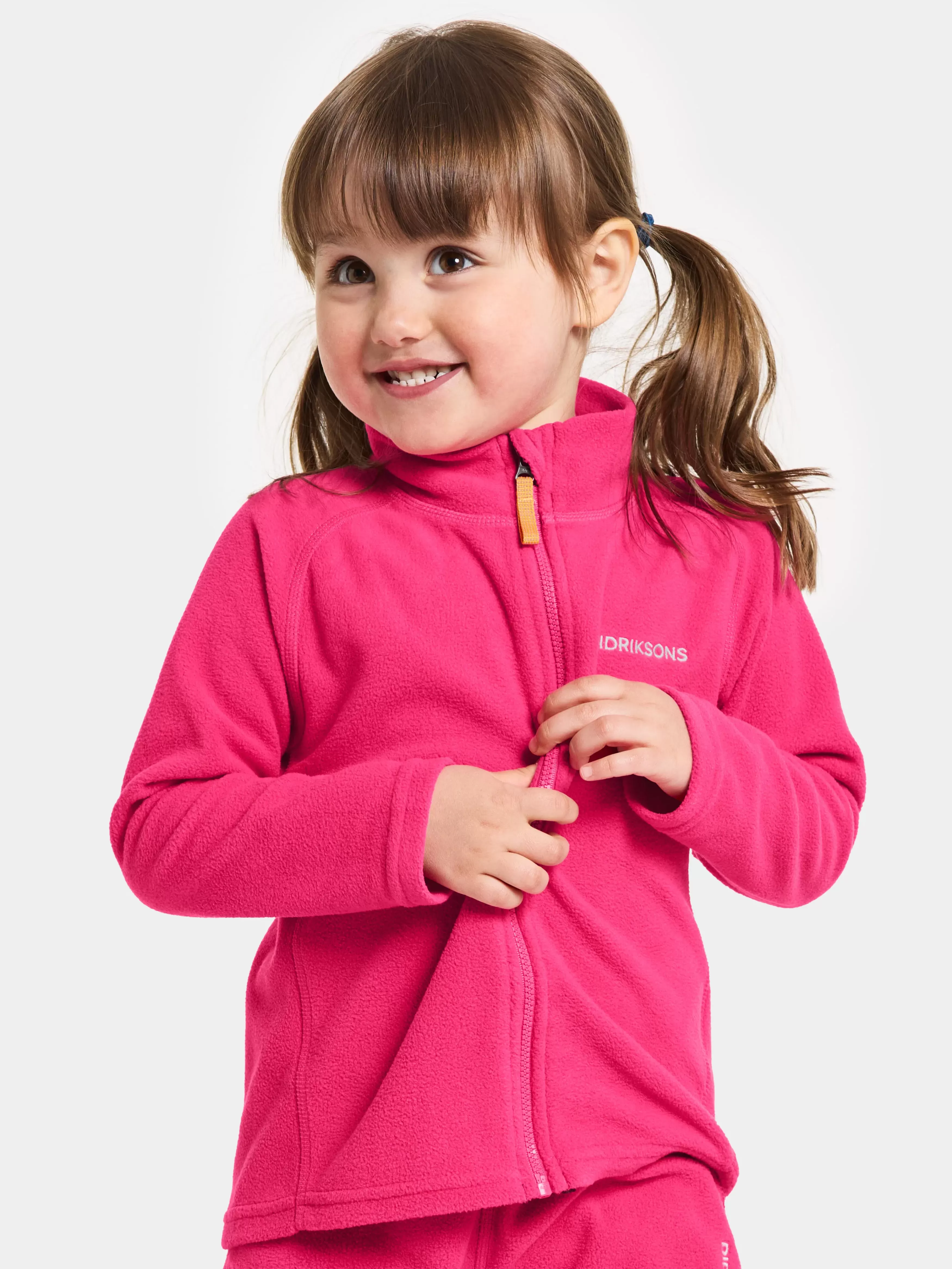 Fleece Jackets & Jumpers*Didriksons Monte Kids' Full-Zip True Pink