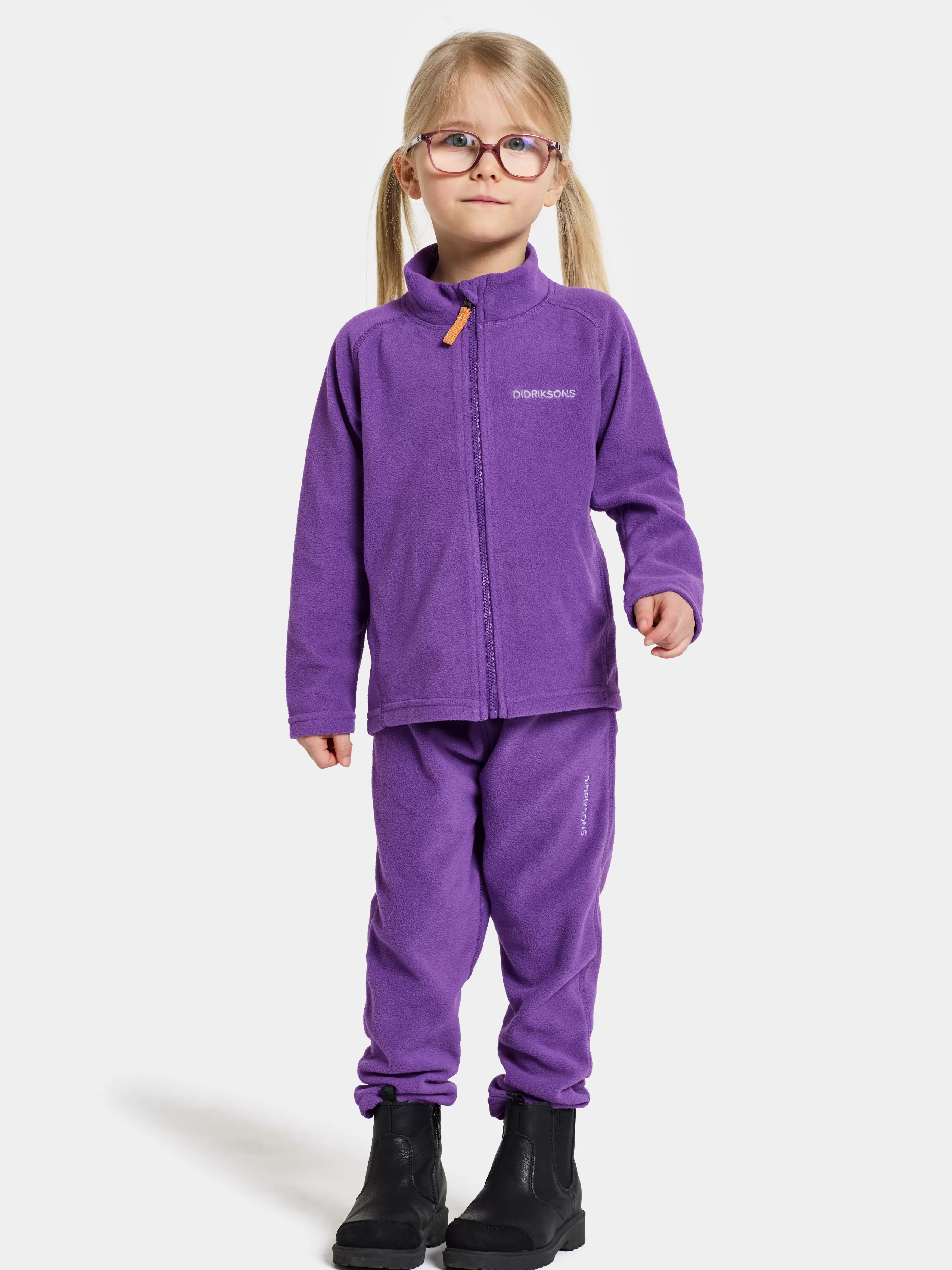 Fleece Trousers & Pants*Didriksons Monte Kids' Pants Disco Purple