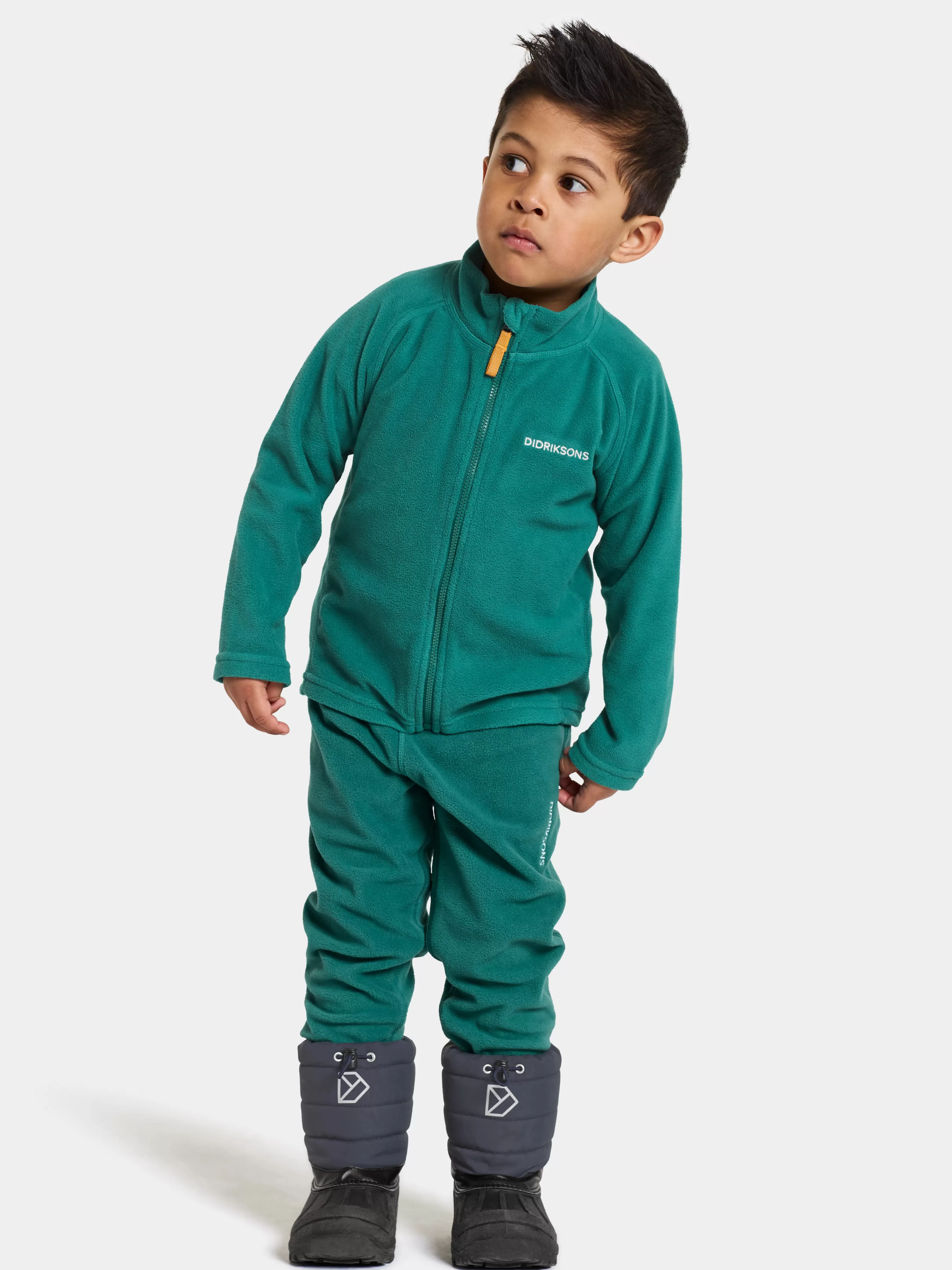 Fleece Trousers & Pants*Didriksons Monte Kids' Pants Petrol Green