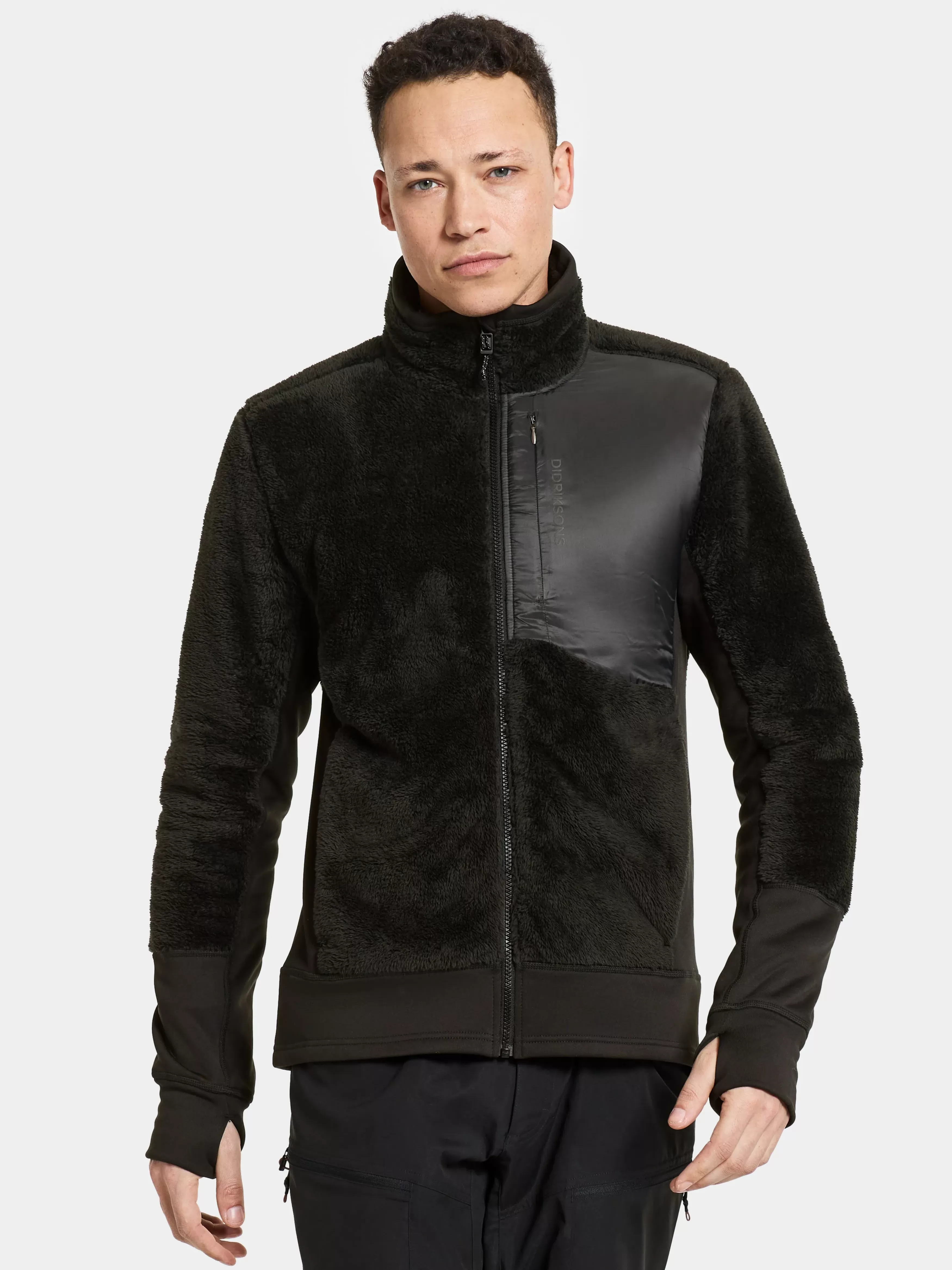 Fleece & Midlayers*Didriksons Perseus Full-Zip Black