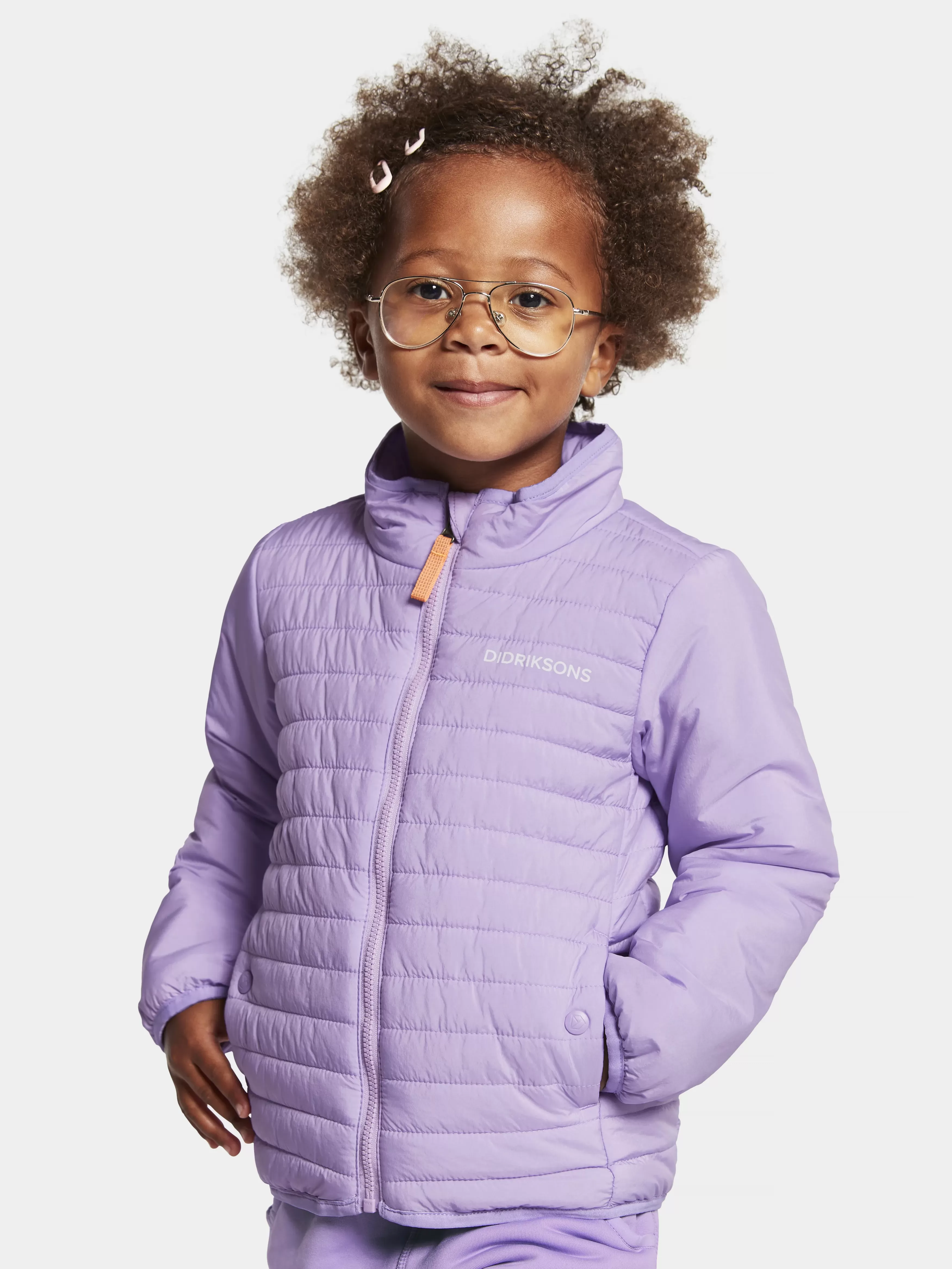 Spring Jackets*Didriksons Pion Kids' Jacket Digital Purple