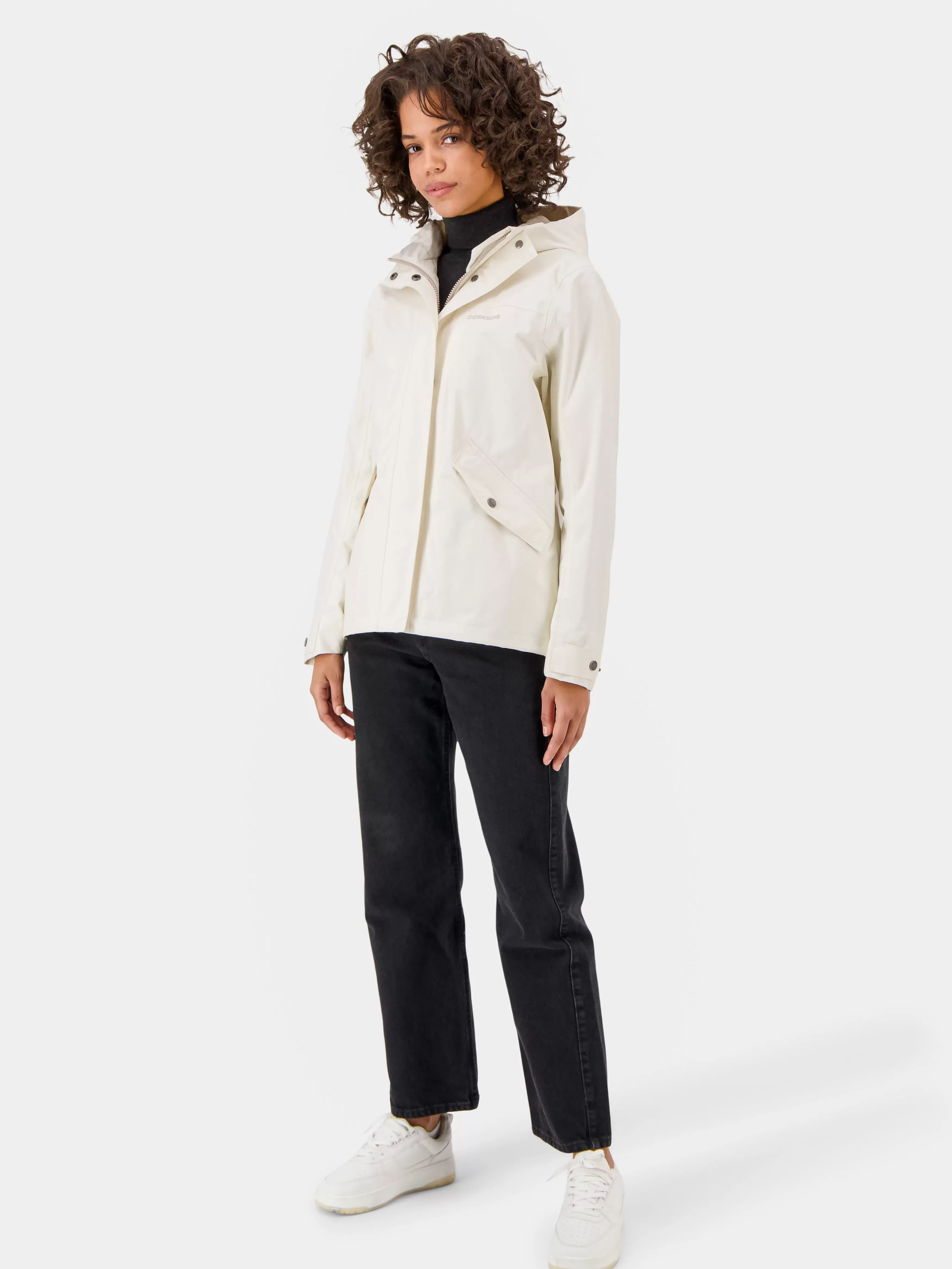 Shell Jackets*Didriksons Sofia Jacket Cream White