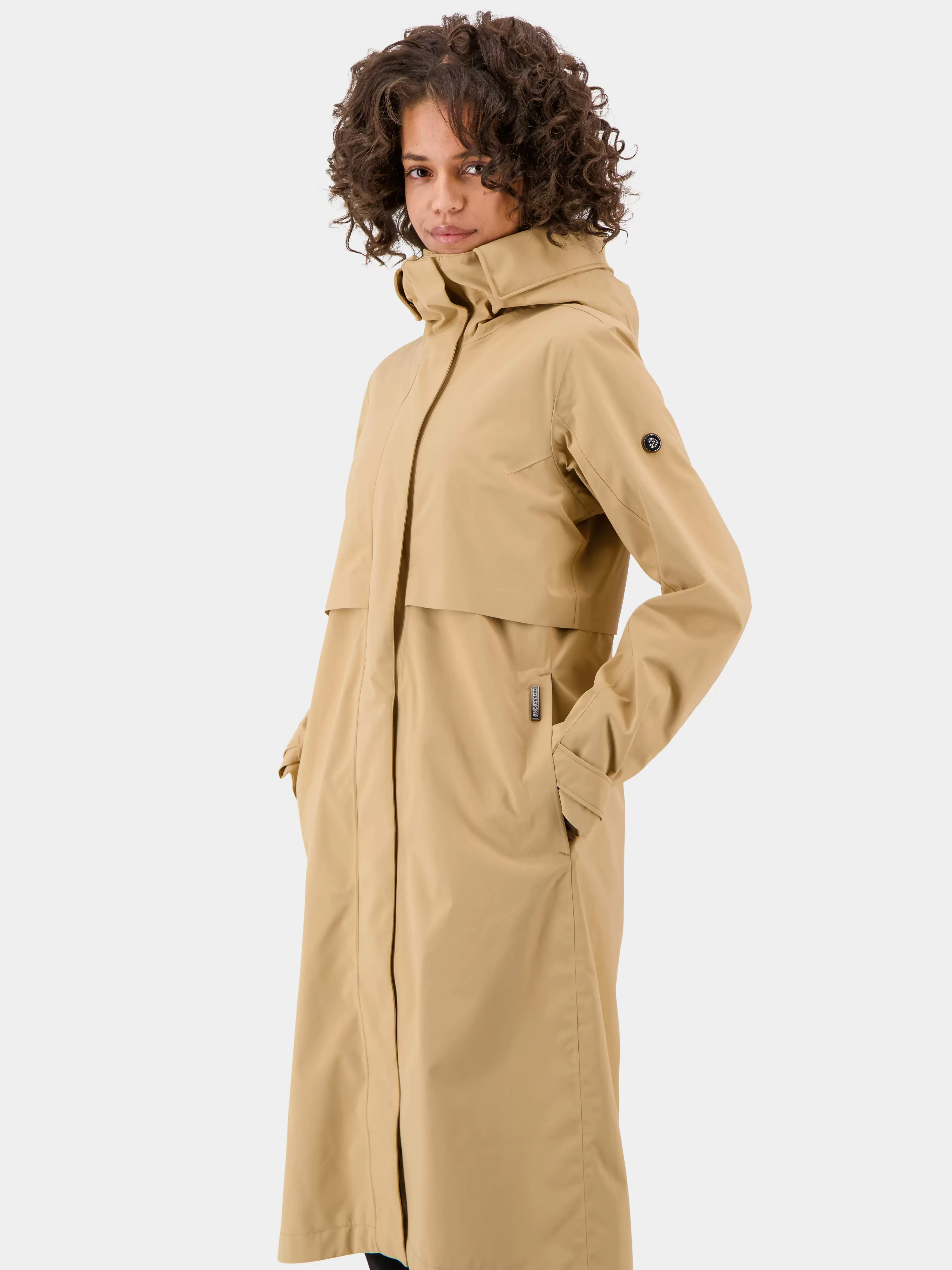 Parkas*Didriksons Sonja Parka Long Lark Beige