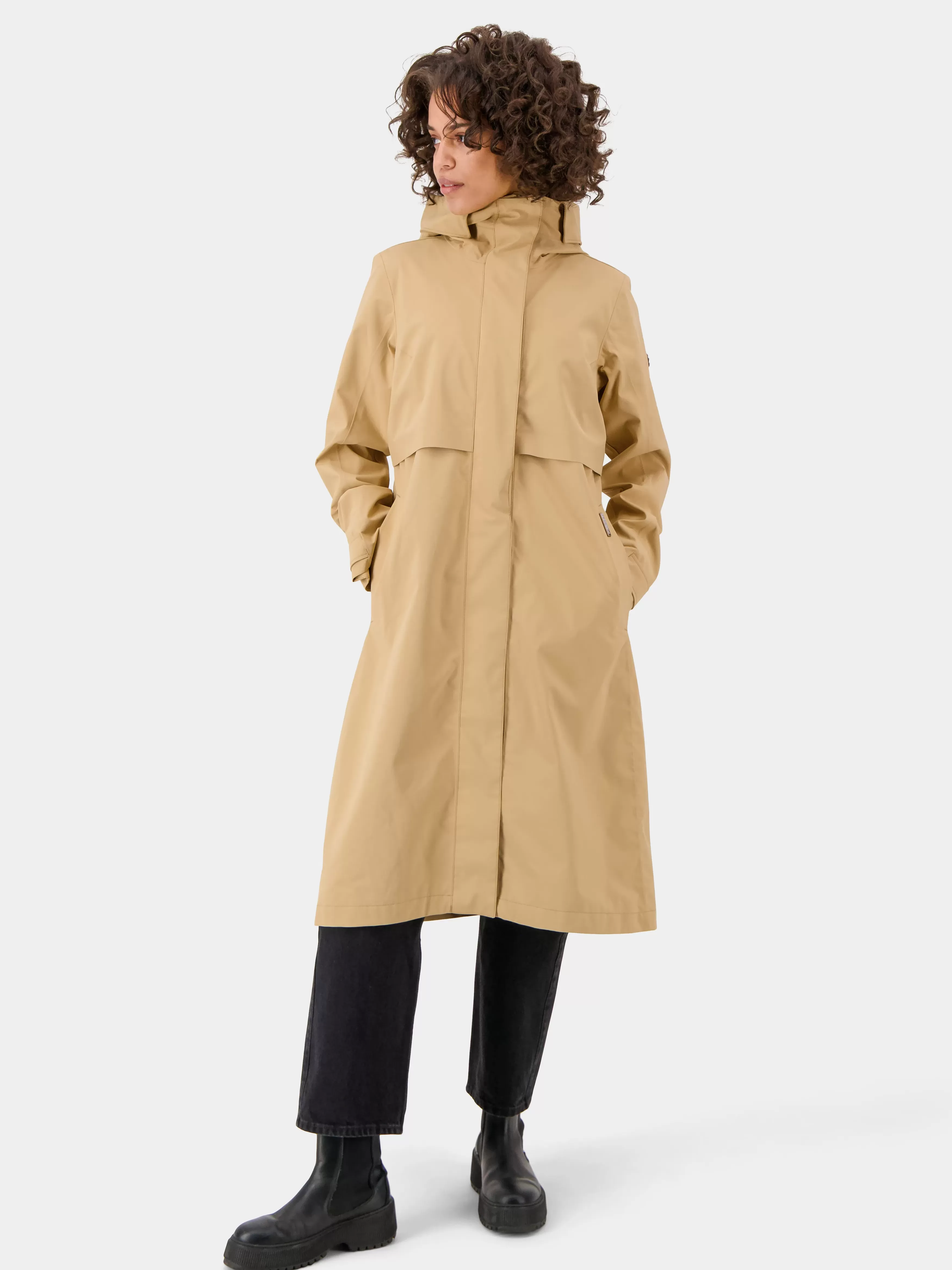 Parkas*Didriksons Sonja Parka Long Lark Beige