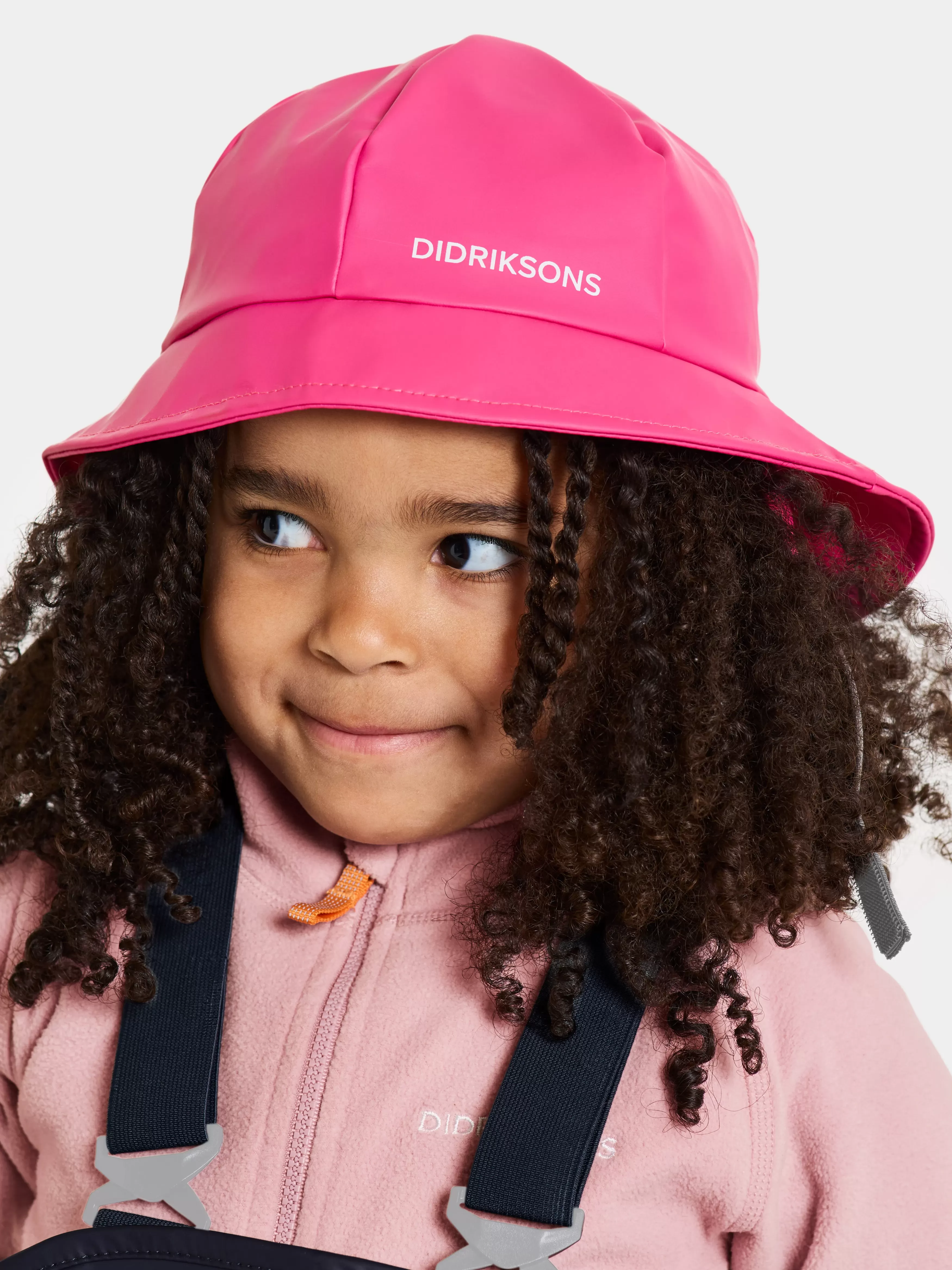 Waterproof Hats*Didriksons Southwest Kids' Galon® True Pink