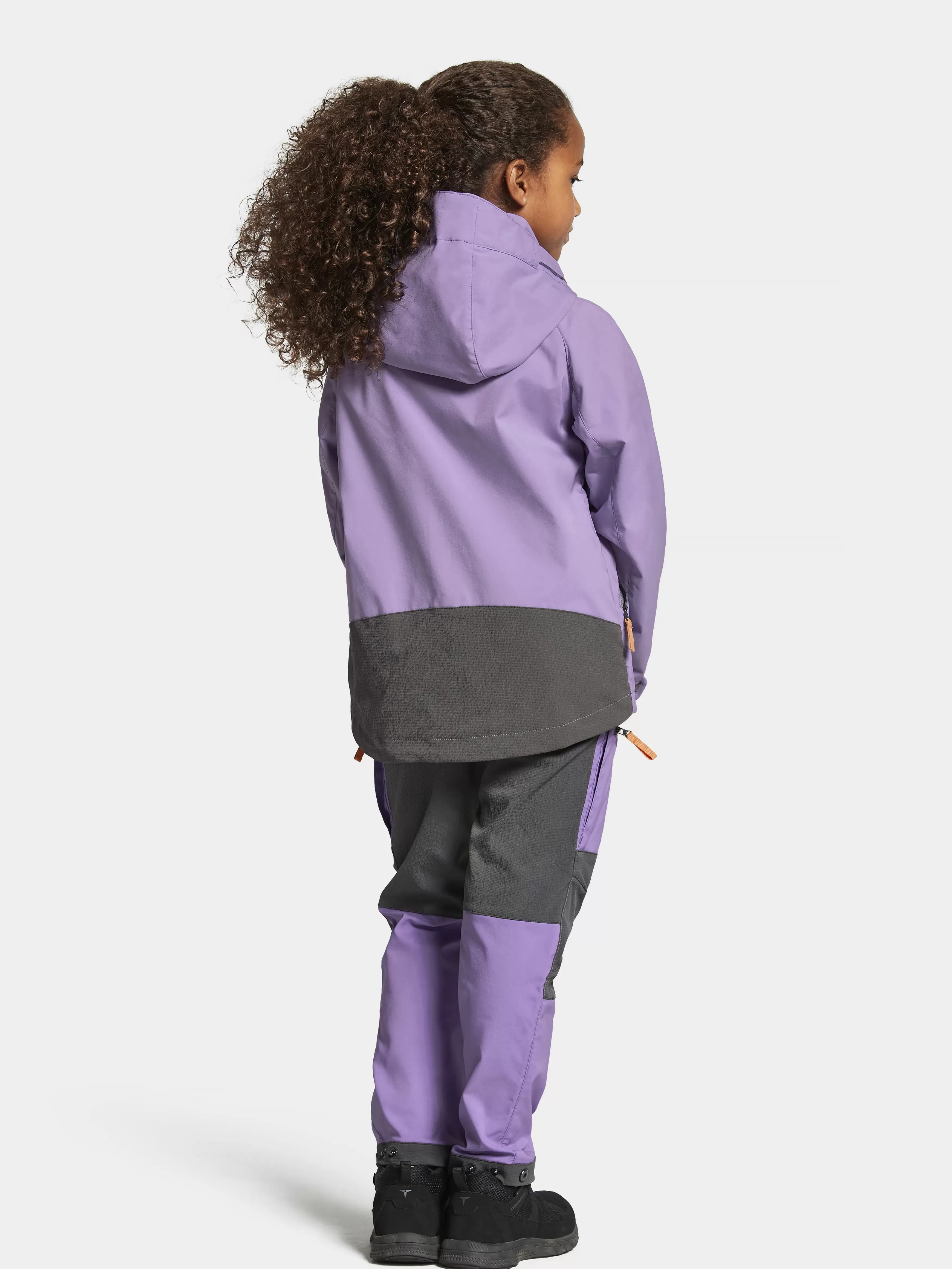 Shell Jackets*Didriksons Stigen Kids' Jacket Jacaranda Purple