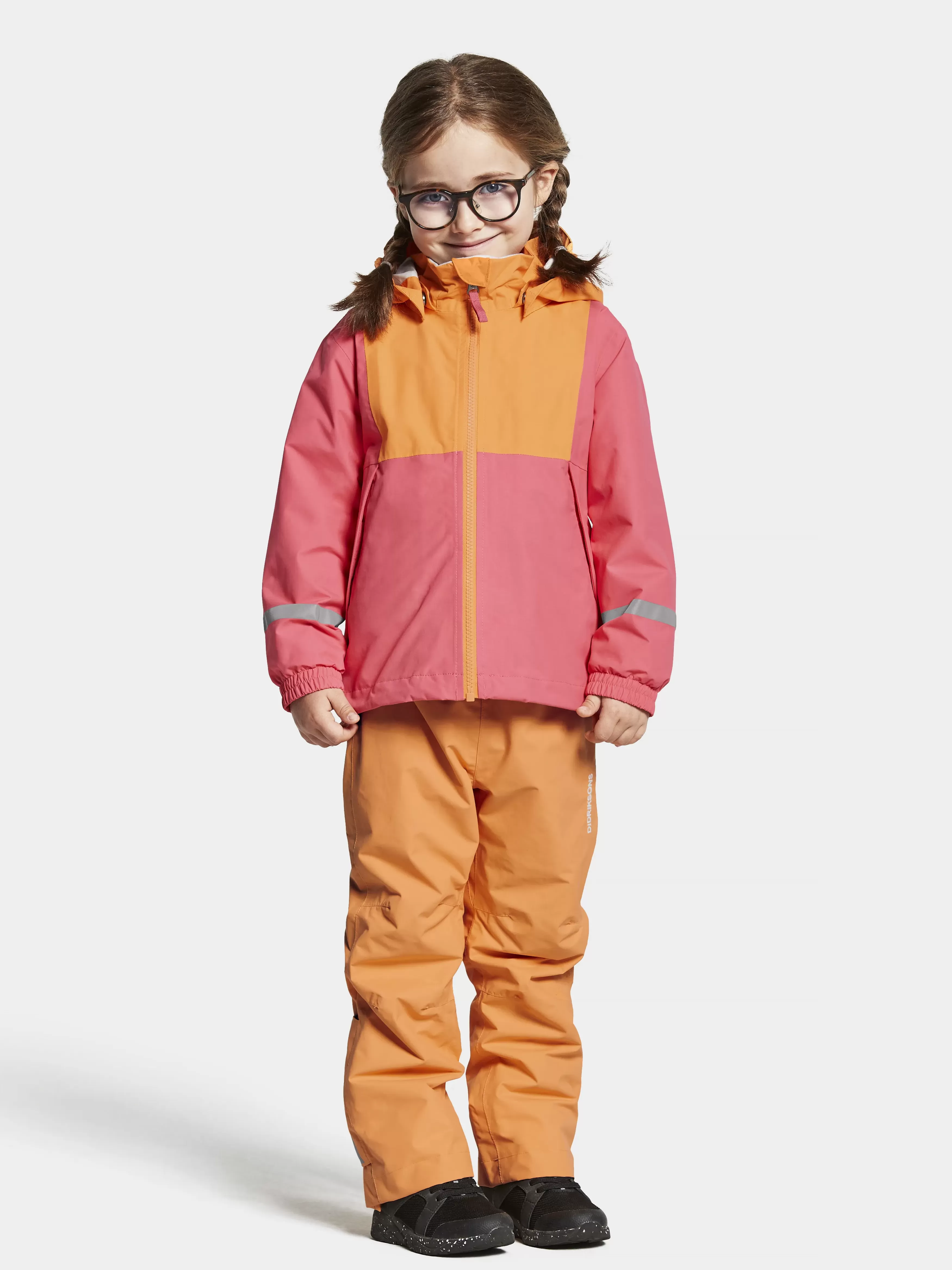 Waterproof Jackets*Didriksons Stormhatt Kids' Jacket Peachy Pink