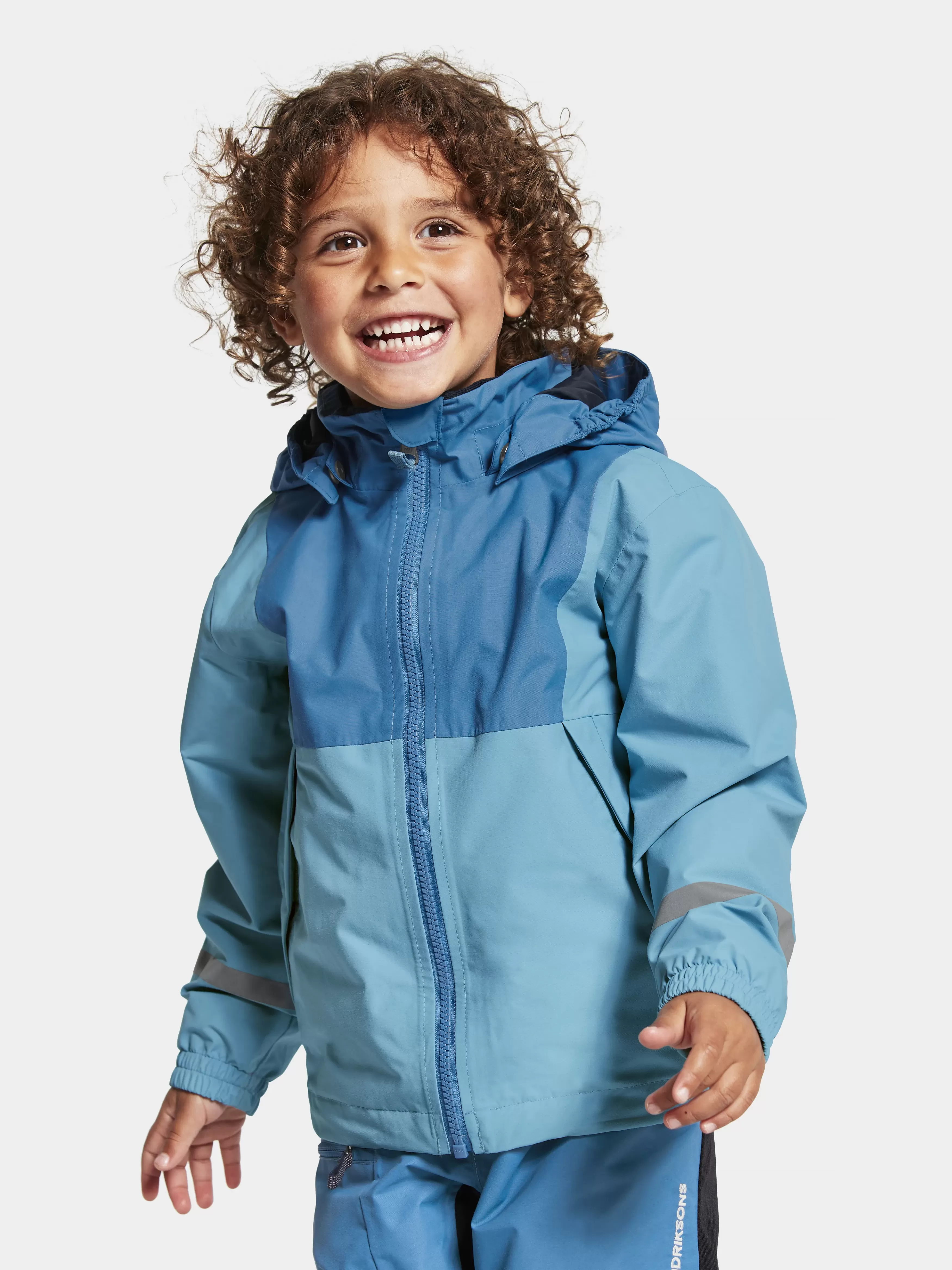 Waterproof Jackets*Didriksons Stormhatt Kids' Jacket Blue Wash