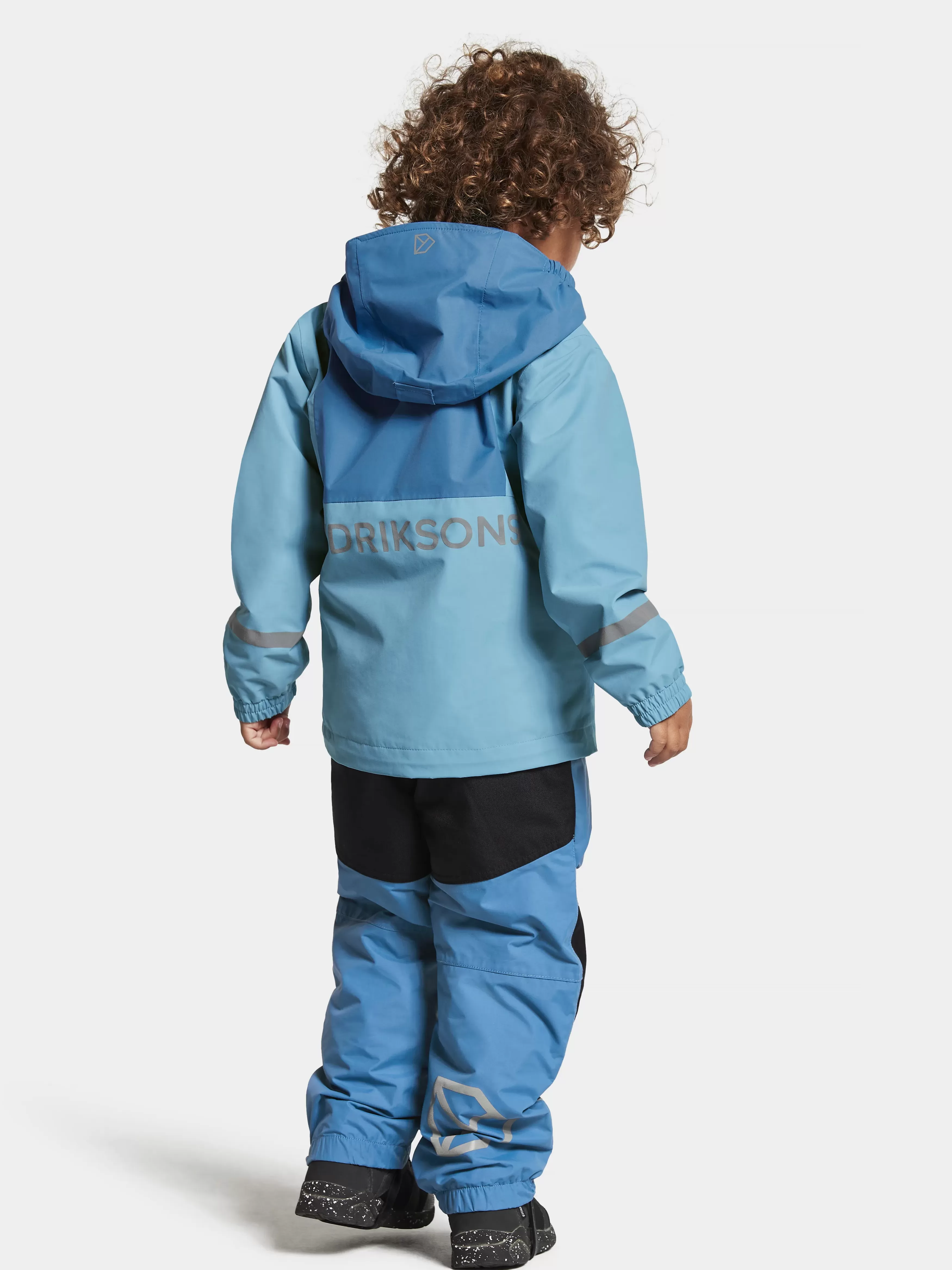 Waterproof Jackets*Didriksons Stormhatt Kids' Jacket Blue Wash