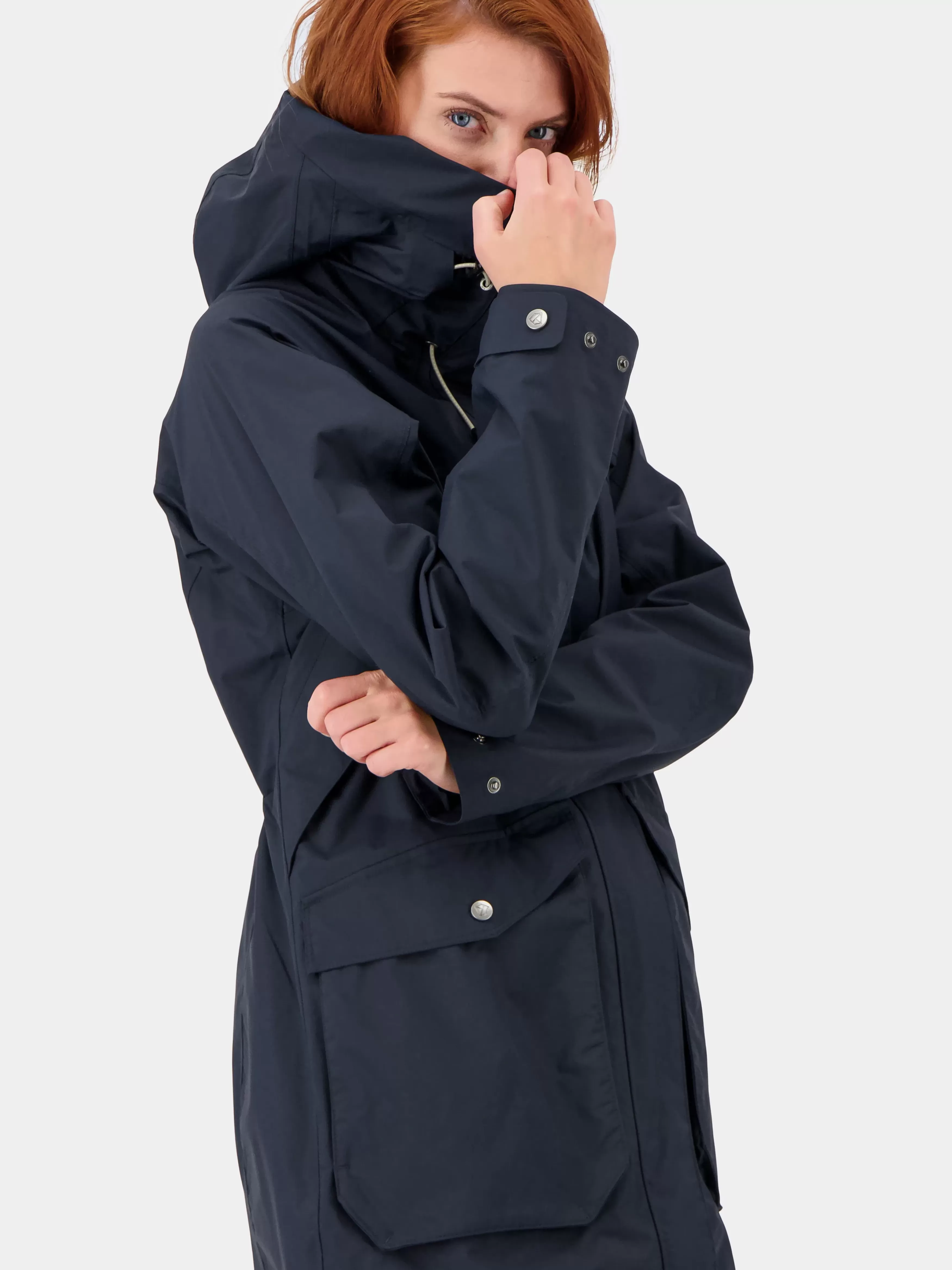 Parkas*Didriksons Thelma Parka Dark Night Blue