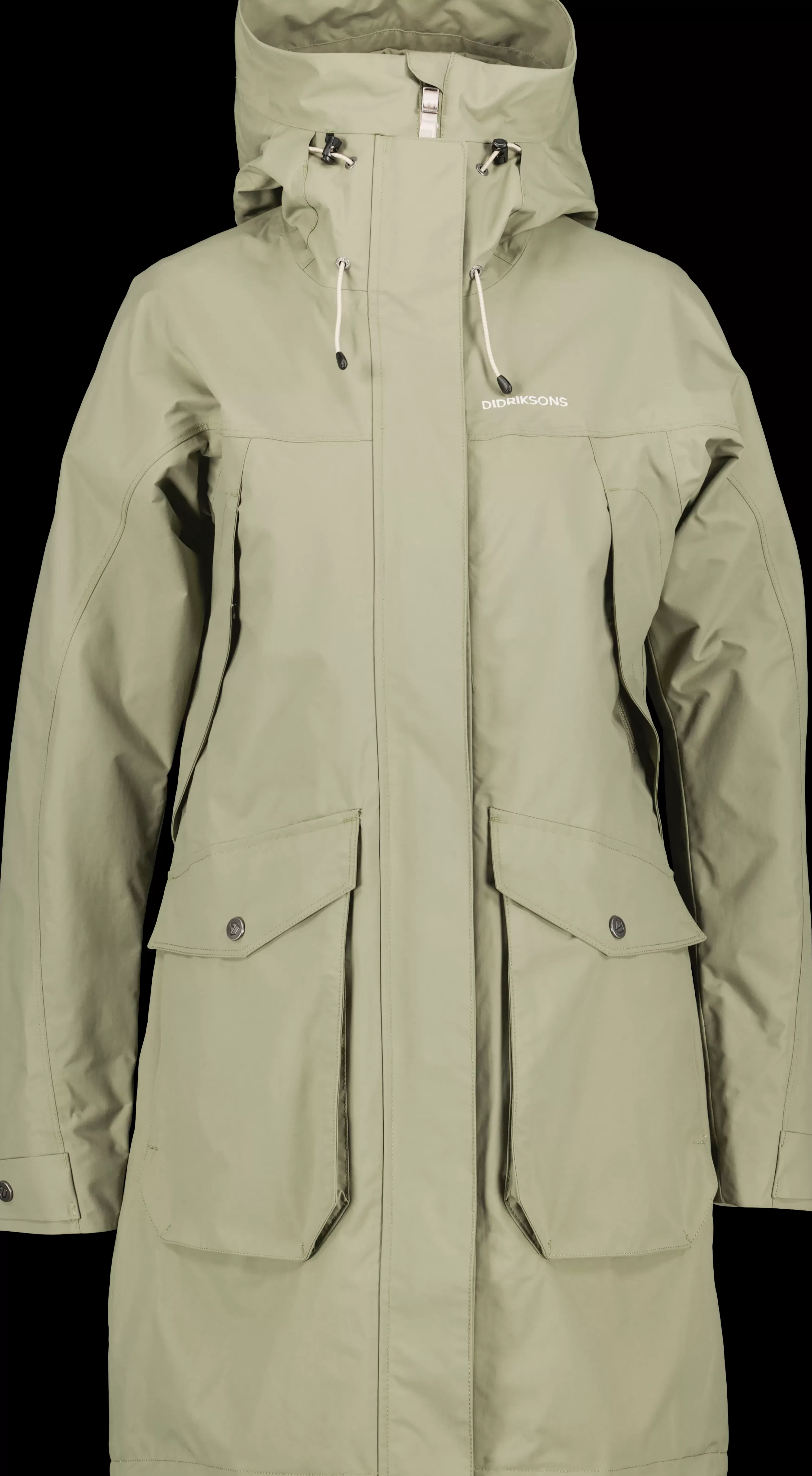 Parkas*Didriksons Thelma Parka Mistel Green