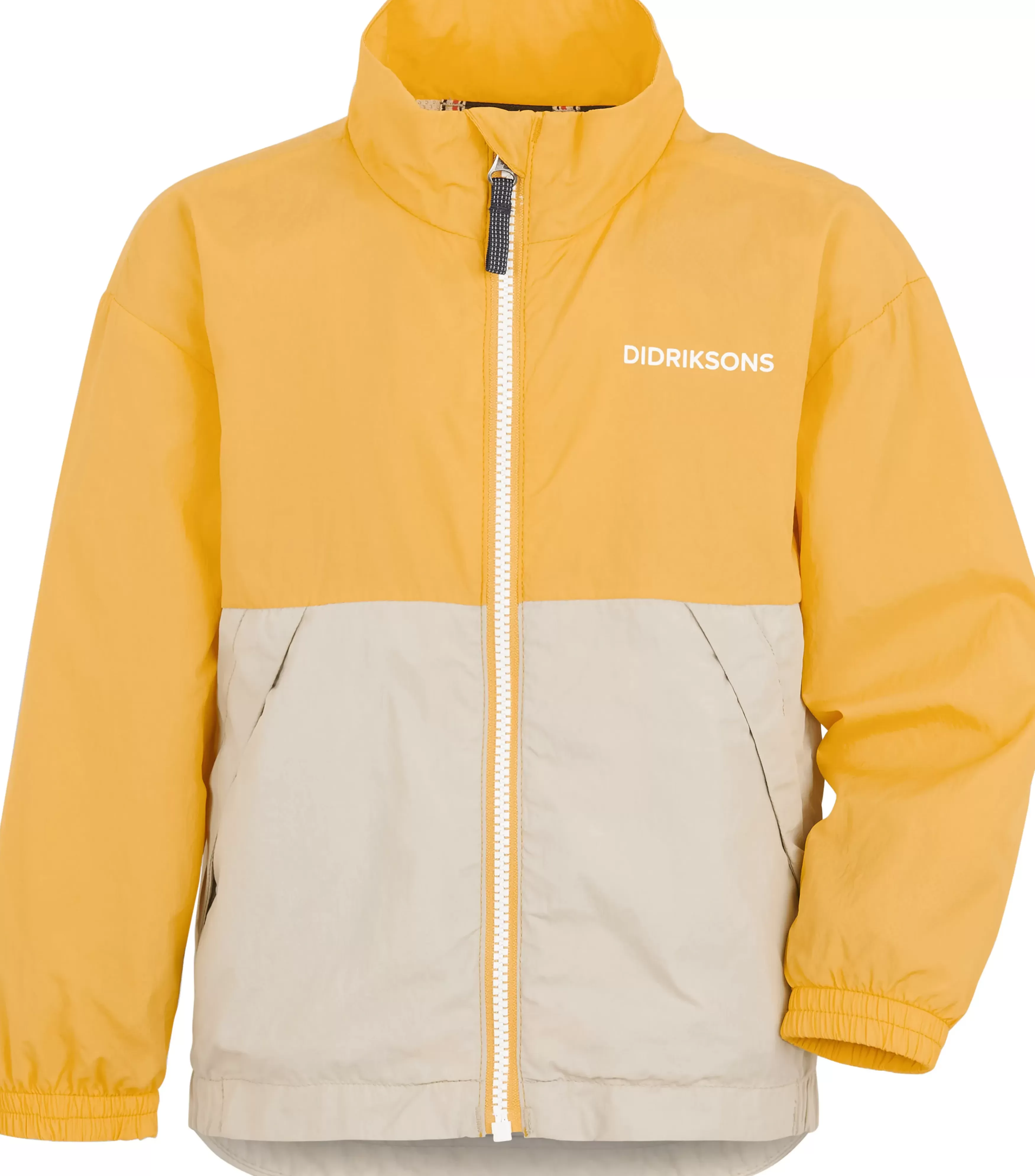 Shell Jackets*Didriksons Ventus Kid's Wind Jacket Citrus Yellow