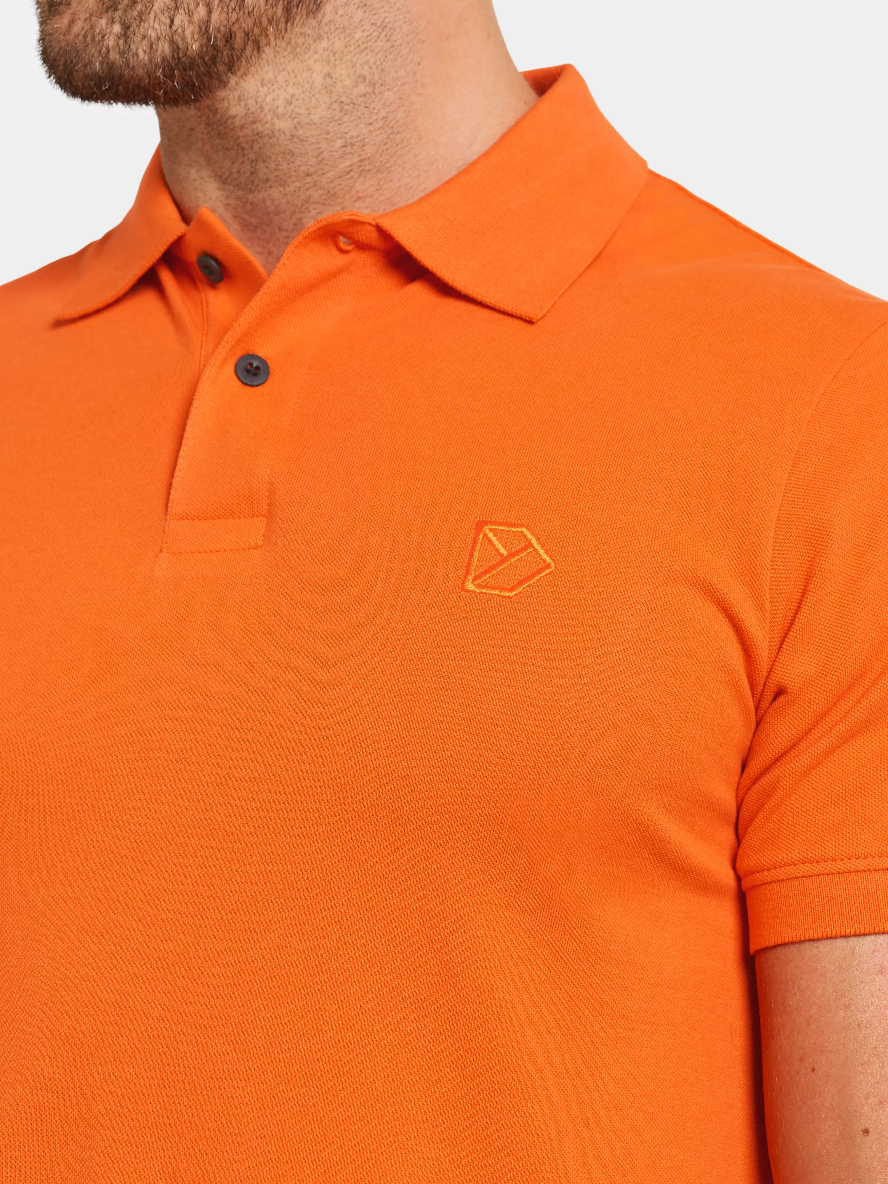 T-Shirts & Polos*Didriksons Ville Polo Flame