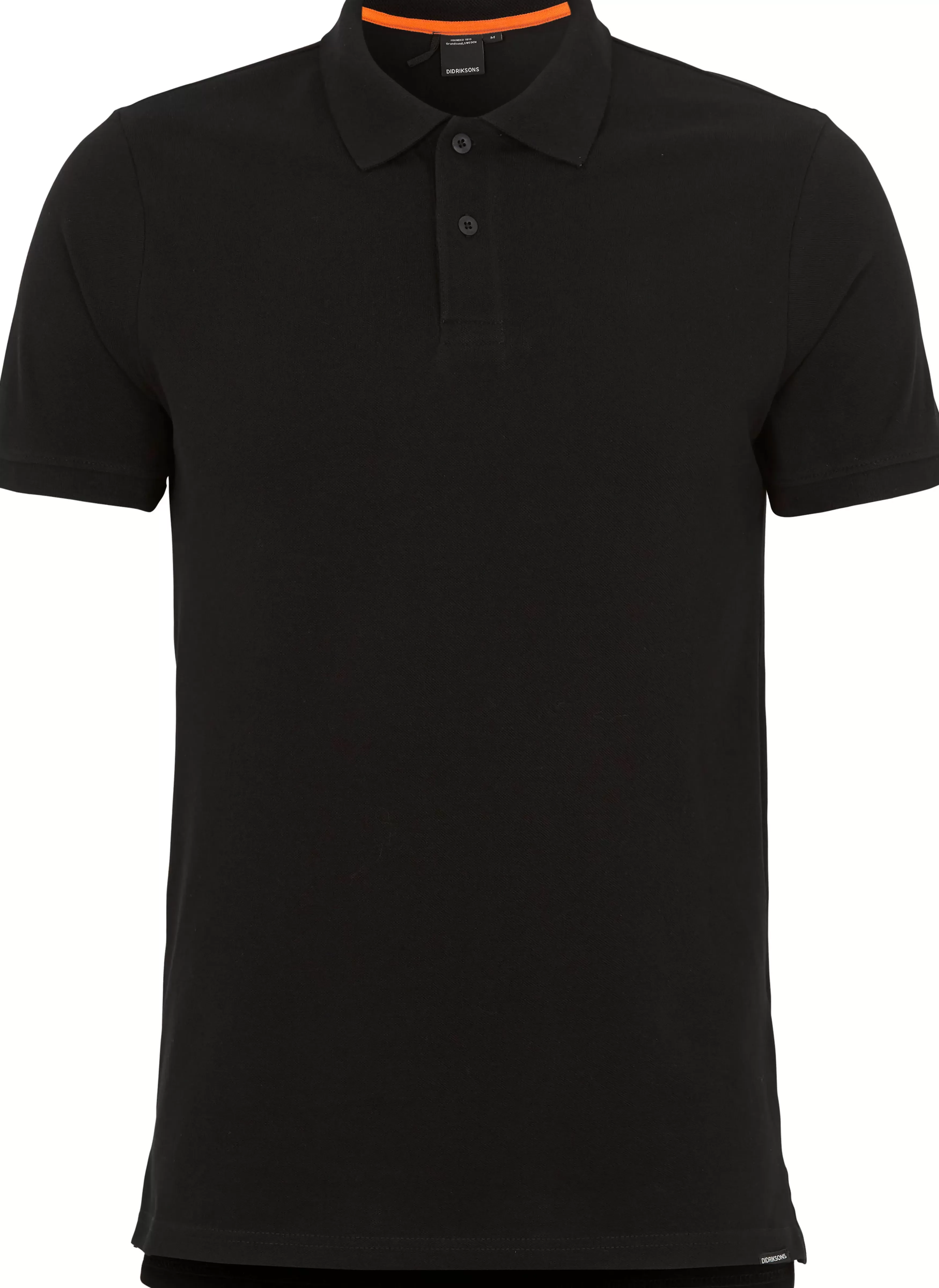 T-Shirts & Polos*Didriksons Ville Polo Black