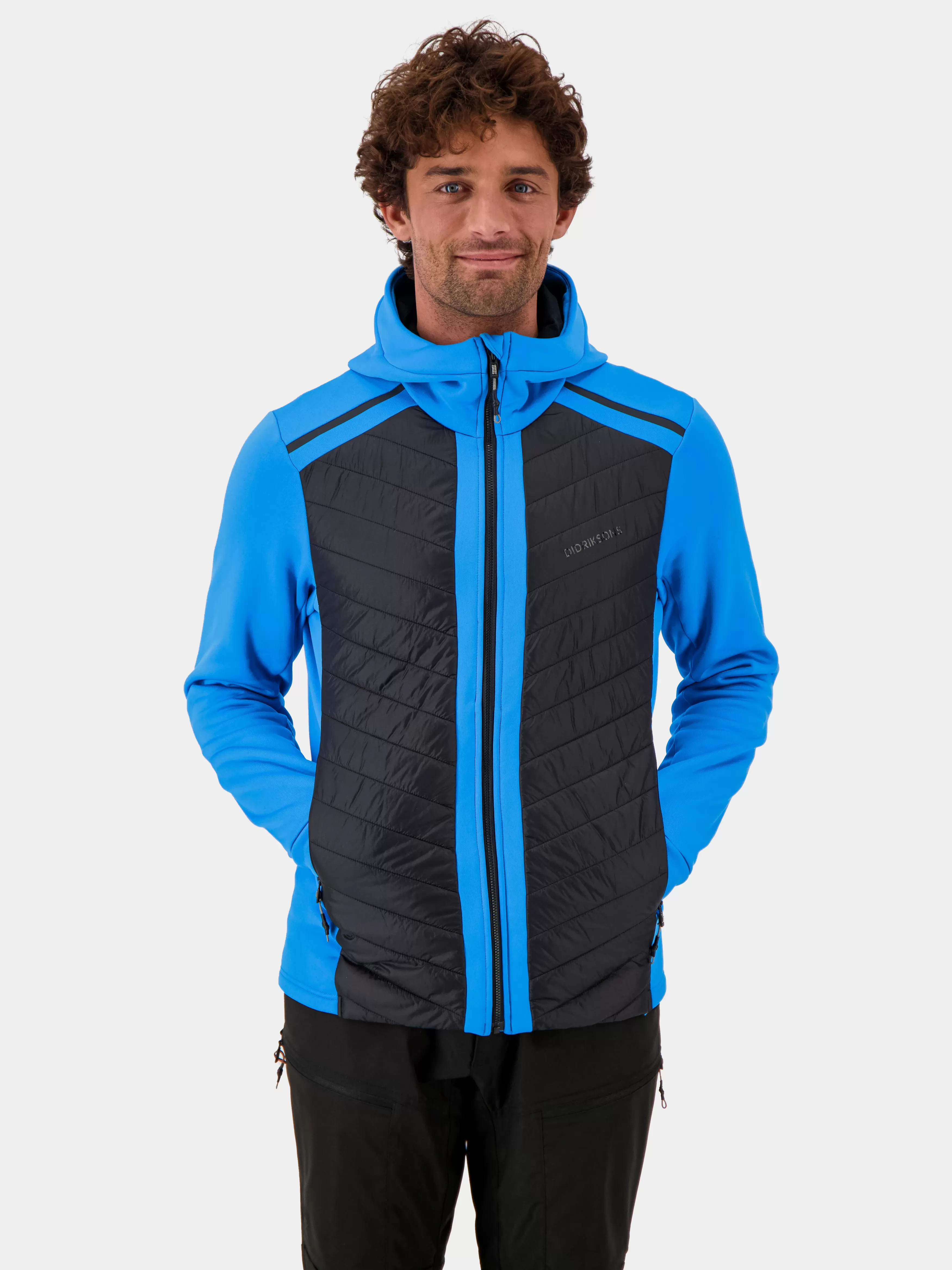 Fleece & Midlayers*Didriksons Zuko Full-Zip Sharp Blue