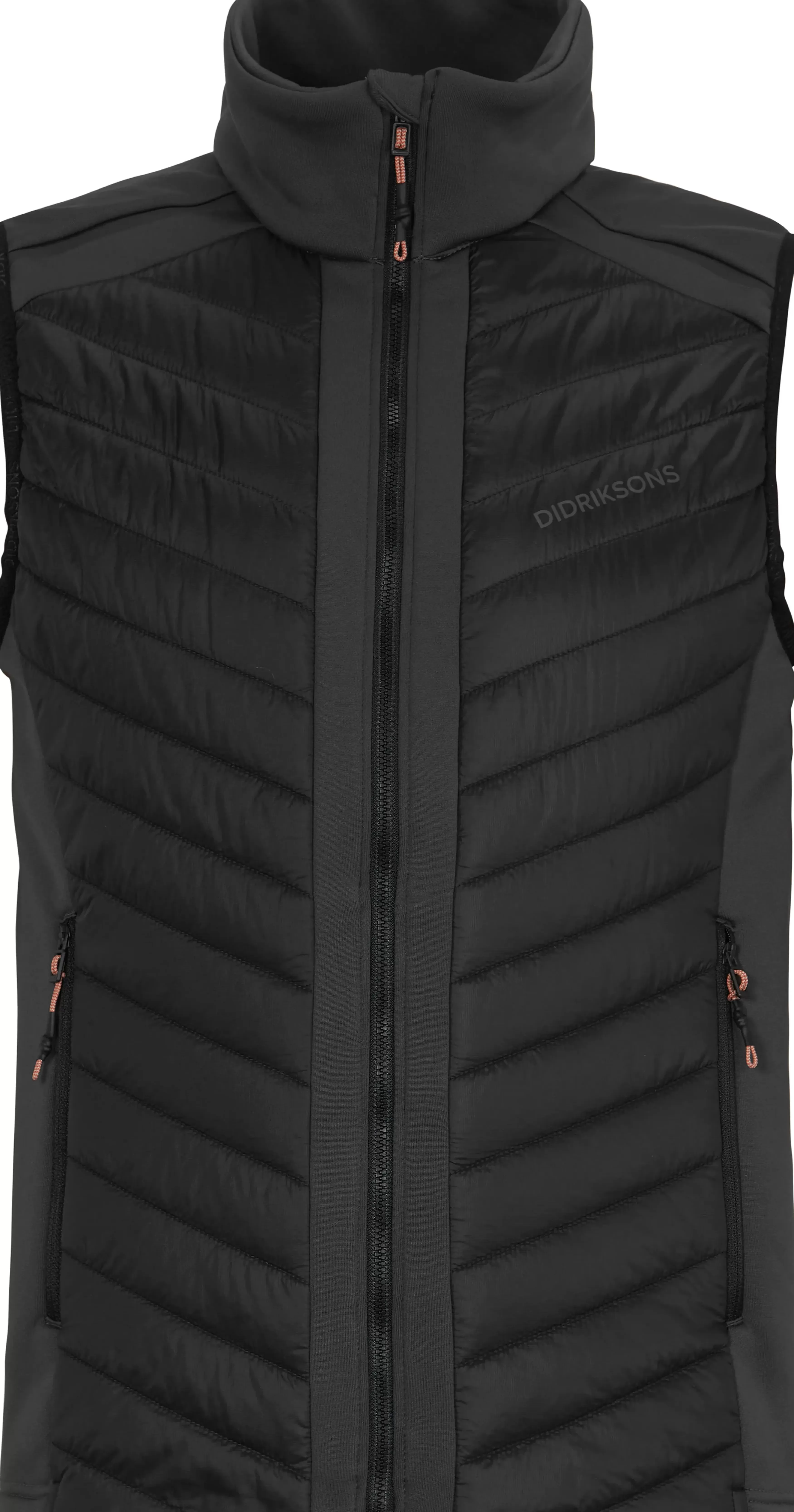 Vests*Didriksons Zuko Vest Coal Black